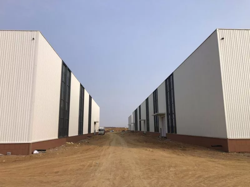 Gudang struktur keluli portal